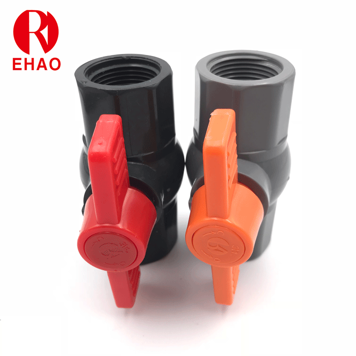 1-1/4”(40mm)  PVC Octagonal Compact Ball Valve with Thread