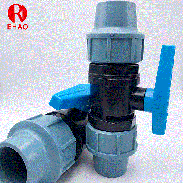 PVC Double Union Ball Valve with Socket/Thread
