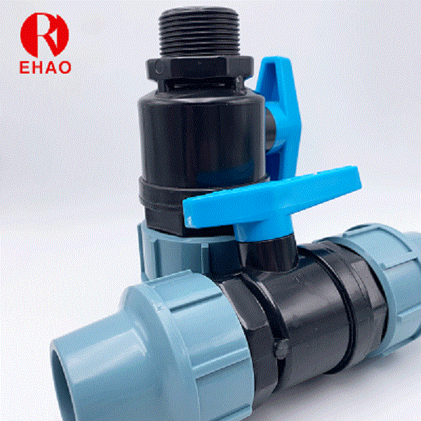 PVC Single Union Ball Valve with Socket/Thread