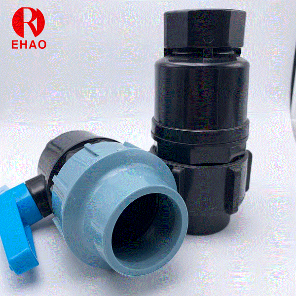 U-PVC Single Union Ball Valve with Thread Inside